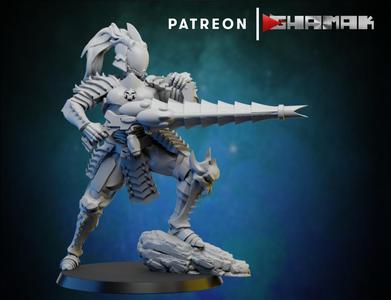 Futuristic space dark elves cabal 3 support ready
