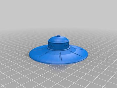 WWII Haunebu Flying Saucer (Foo fighter)