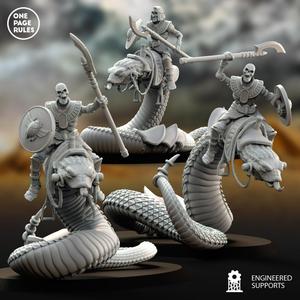 Snake Riders - Mummified Undead
