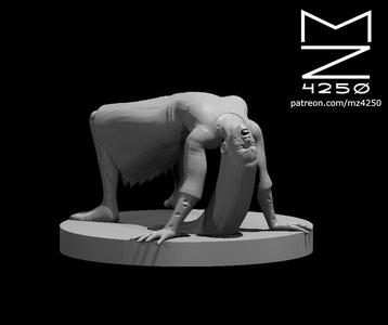 Upside Down Zombie Female