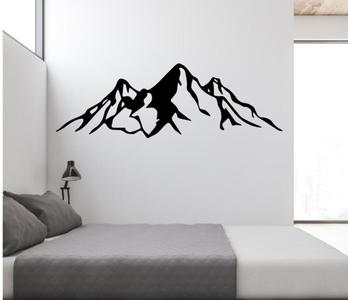 Mountain wall decoration