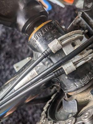 Bicycle Bottom Bracket Cable Guide Housing Adapter