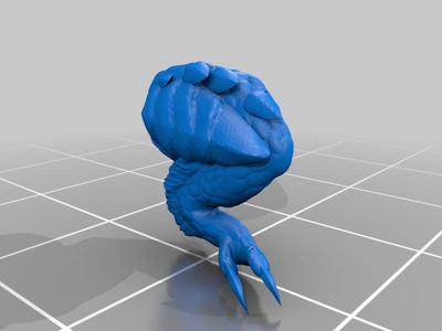 Printable zinogre figure