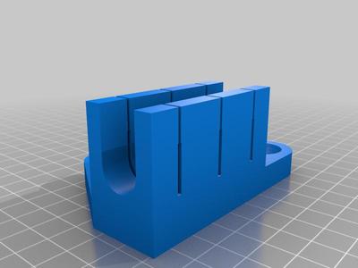 14mm acrylic tube cutting jig