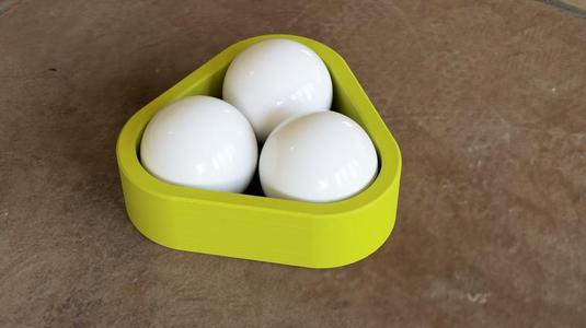 3-Ball Billiards Rack, 47mm