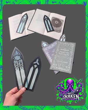 Gothic Window Bookmarks (Set of 2)