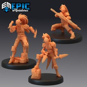 Elf Rogue Set / Elven Warrior / Elvish Tribe