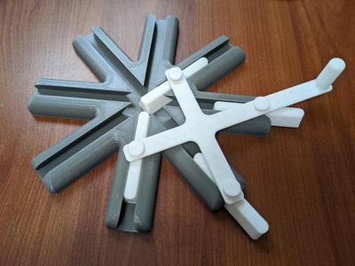"Do Nothing" Machine Toy (4 Axes)