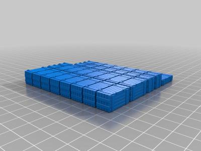 Wood Crates easy print