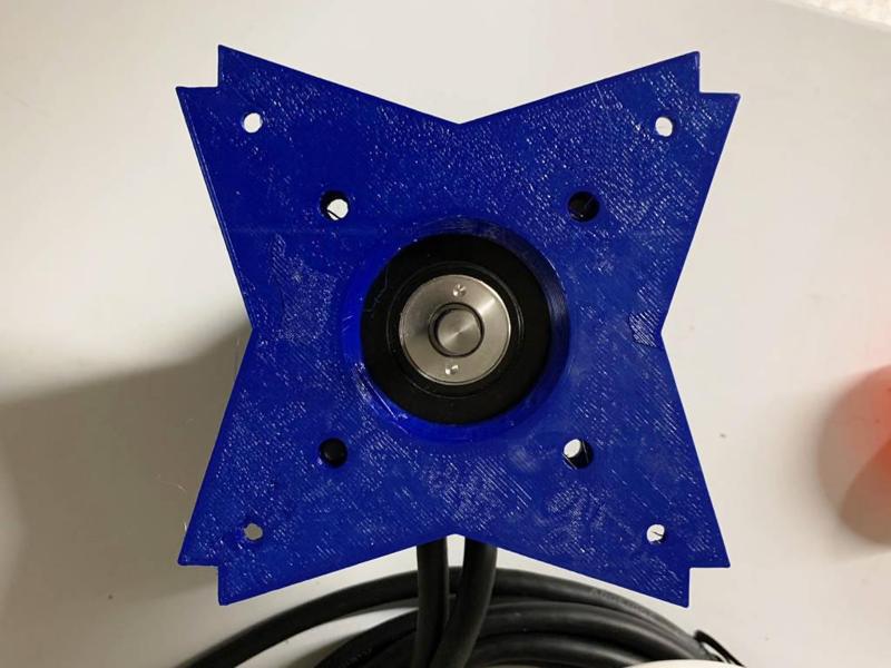 Nema 23 Flat Motor Mount