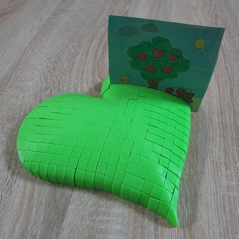 Heart FLEXIBLE // print-in-place