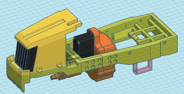 Backhoe FRAME