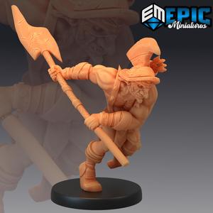 Hobgoblin Gladiator / Goblin Halberd Warrior / Colosseum Encounter