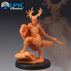 Green Knight Heroic Stance / Druid Forest Warrior / Nature Guardian