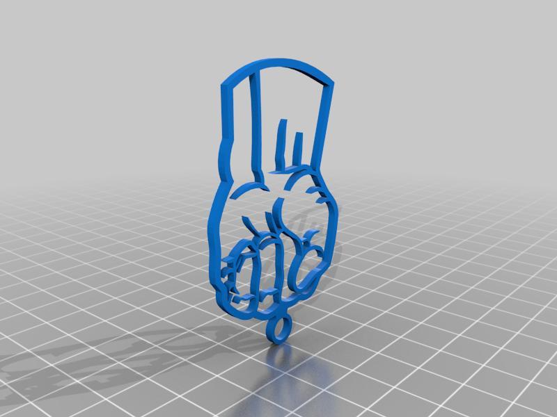 Llavero puño de Hulk