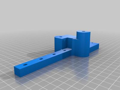 Suporte Guia Eixo X - Lado Direito