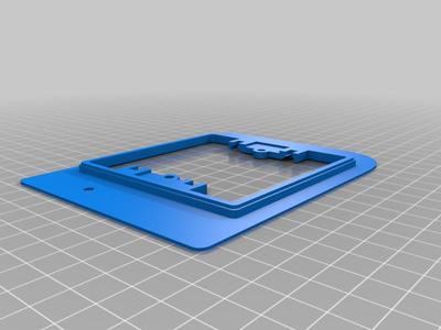 Gameboy UK Light Switch Frame / Panel (for Osram Smart+ Switch or others)