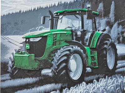 John Deere Tractor - Hueforge