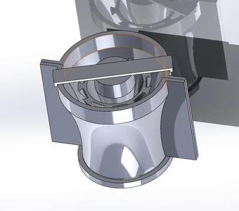 To create a silicone mold using a press mold   