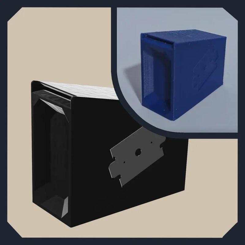 Razor blade disposal   