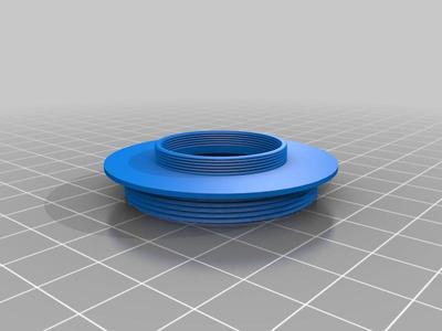 T2 male to M28.5x0.6 male adapter