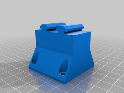 Slide on Ender 3 V2 Feet with screw holes 