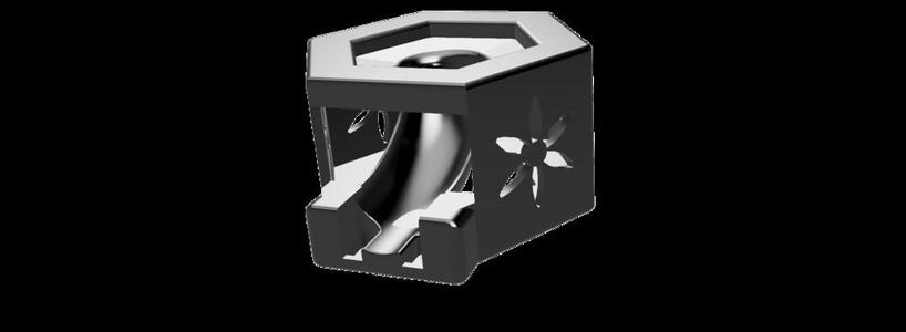 gravitrax compatible channel to uese supports for layer change