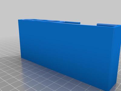 Whiteboard eraser and marker holder