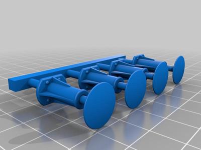 20in wagon buffer - round stock
