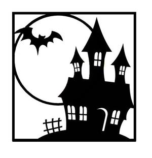 2D Haunted house
