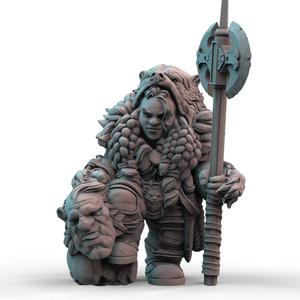Dwarf Troll Hunter (pre-supported)
