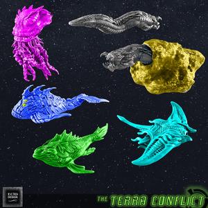 Space Creatures - Set 2 [Fleet Scale Starship]