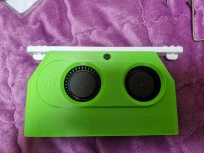 Nevermore V6 1515 Frame Mount using FT Panel Clips   