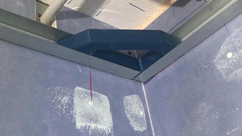 Montage Hilfe - Third hand, assembly aid ud/cd profile drywall   