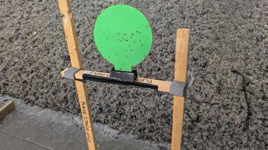 Throom Rubber Plate Target Knockdown Bases   