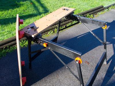 B&D Workmate WM2000, work table supports