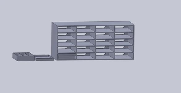 box na malé závitníky   