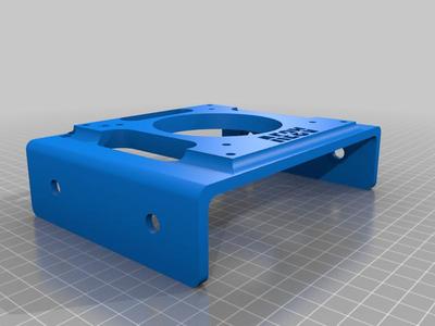4040 aluminium profil VESA 75 100 mount