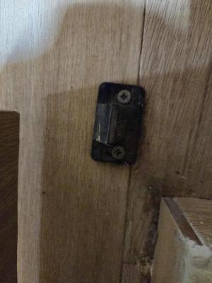Sliding door fixture   