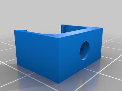 LED strip profile holder