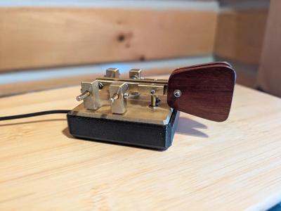 K8RA P2JR Iambic Paddle Key Base Cover   