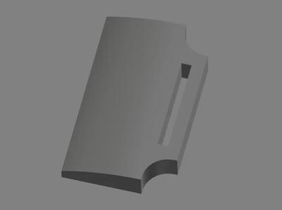 Yamaha DT 125 LC 10V 35E Motor Shield Rubber Pad   