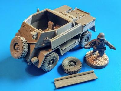 Wheeled India Pattern Carrier easy print