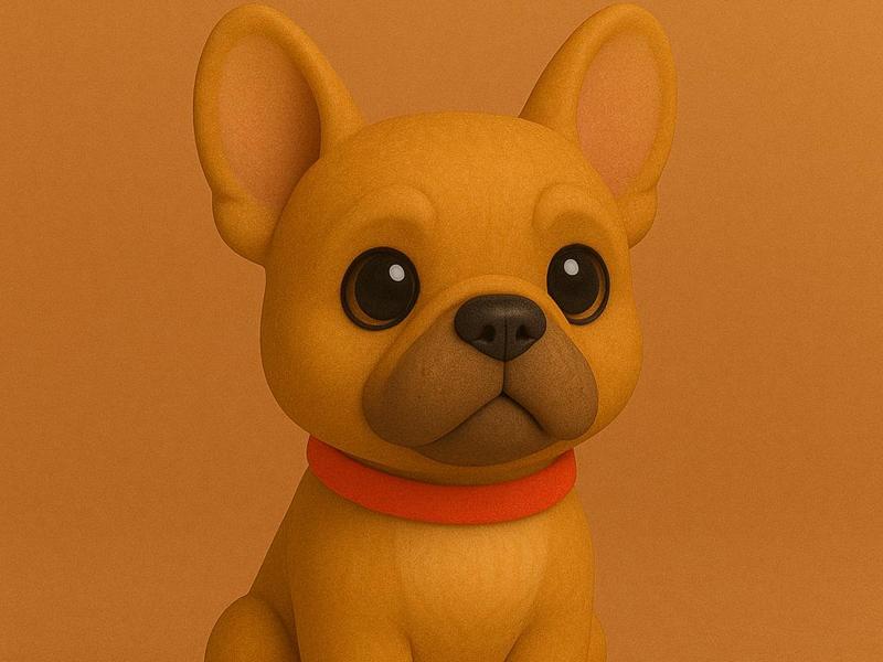 French Bulldog Dog Model