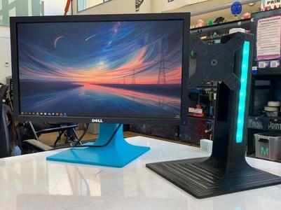 VESA monitor stand with LED