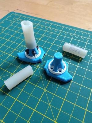 Iflight chimera7 landing pad shock system the best ever.