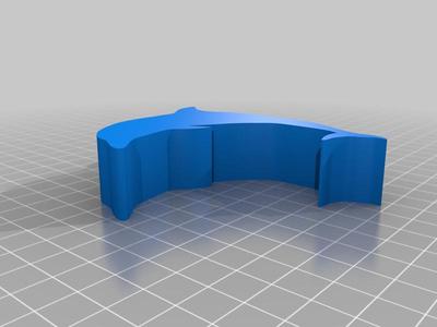 Dolphin phone holder - filled