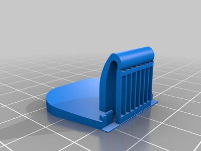 Handle for pleated blinds