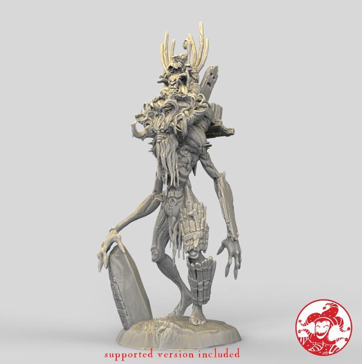Wood Giant - the Arboreal Guardian 2-inch base 100mm+ Huge miniature
