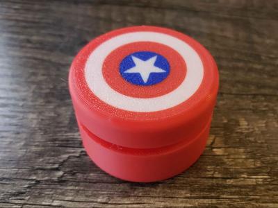 Captain America Clicker Fidget